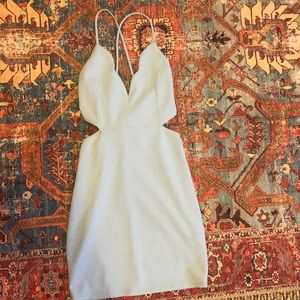 Light blue mini dress